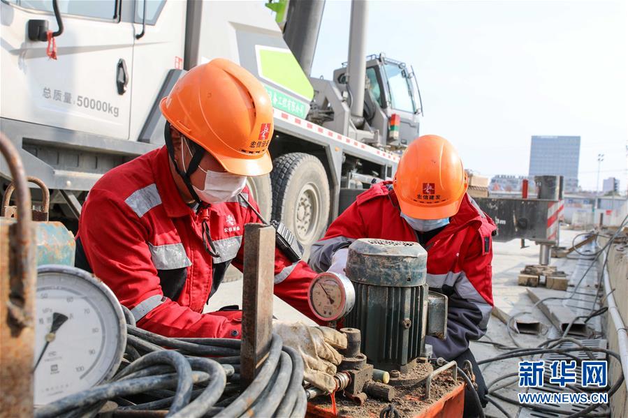 安徽合肥:重點民生工程陸續復工 安徽合肥:重點民生工程陸續復工